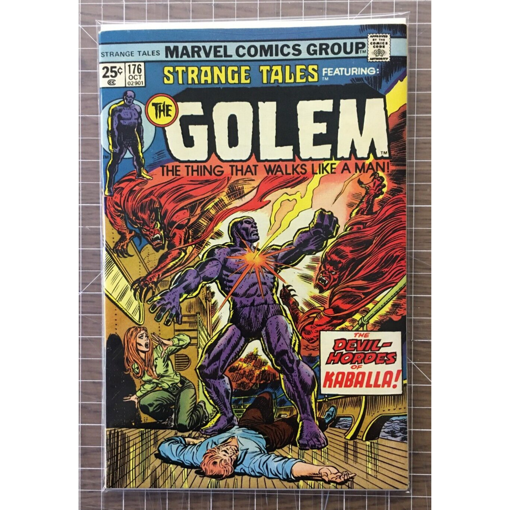 Strange Tales #176 The Devil Hordes of Kaballa - Marvel Comic (1974) 7-8